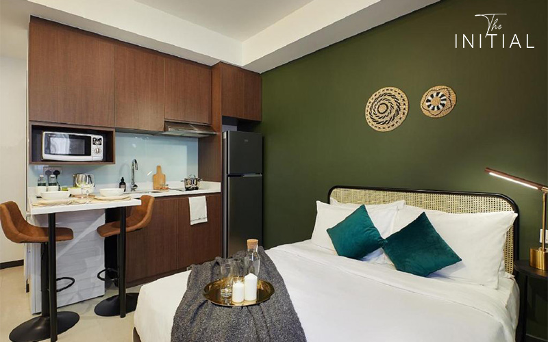 One bedroom serviced apartment with amenities